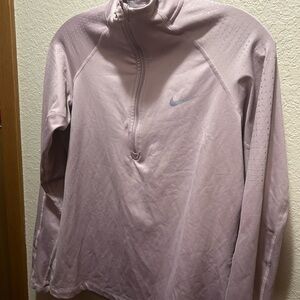 Nike Light Purple Quarter-Zip Pullover